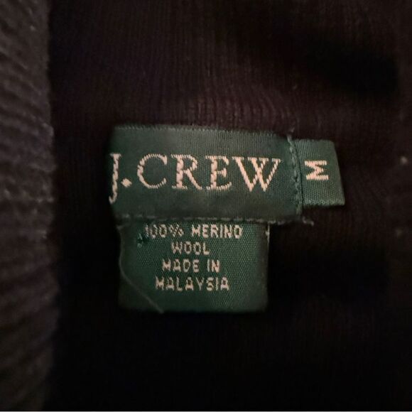 J. Crew Vintage Merino Wool Ribbed Turtleneck - Picture 8 of 9